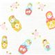 cute Matryoshka Jersey Kokka Fabric from Japan kawaii 1