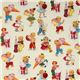 cute Michael Miller vintage fabric children playing 2