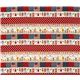 cute animals matryoshka Kokka oxford cloth fabric Japan 3