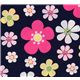 cute beautiful flower fabric 0.5m 1