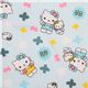 cute blue fabric with Hello Kitty as a mum with baby 1