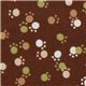 cute brown paws fabric Robert Kaufman kawaii 1