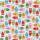 cute colourful owls fabric Robert Kaufman kawaii 2