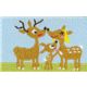 ssses Reh Familie Webband mit Igel Pilze kawaii 1