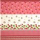 cute fabric with strawberry flowers and dots Kokka 3