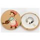 cute farm girl fabric button Japanese button Kokka 2