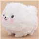 cute fluffy white dog Pometan plush toy Japan - modeS4u