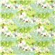 cute double gauze fabric forest fox rabbit cow dal Giappone2