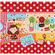 cute girls Kokka Japanese Fabric polka dots 1