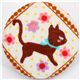 cute kitty Cosmo button fabric button Japan 1