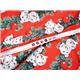cute kitty christmas fabric pine branches 0.5m 3