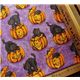 süsser Kätzchen Kürbis Halloween Stoff 0,5m 1