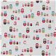 cute matryoshka moppet linen fabric from Kokka Japan 2