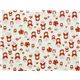 cute matryoshka mushroom Kokka gauze fabric from Japan 2