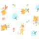 cute teddy bear Jersey Kokka Fabric du Japonkawaii 1