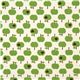 cute white apple fabric with green apples by Kokka 2