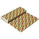 designer fabric with colourful jigsaw puzzle pieces USA 3