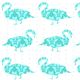 dotted fabric swan duck Robert Kaufman kawaii 1