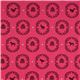 echino canvas Kokka fabric ornaments animals pink Japan 2