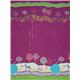 echino canvas Kokka fabric zebra meadow purple Japan 2