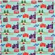 echino canvas designer fabric London blue dal Giappone2