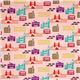 echino Canvas Designer Stoff London pink aus Japan 2