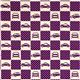 echino canvas designer fabric cars squares purple Japan 2