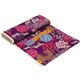 echino Canvas Stoff Bond violett Zebra Leopard 3