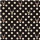 echino canvas fabric Buck stag with glasses black 2