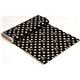 echino canvas fabric Buck stag with glasses black 3