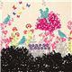 echino canvas fabric Wish black birds flowers 1