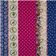 echino canvas fabric birds flap pink from Japan 2