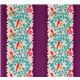 echino canvas fabric birds perch purple from Japan 2