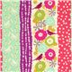 echino canvas fabric birds stripes turquoise dal Giappone1
