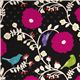 echino canvas fabric black Japan Etsuko Furuya 1