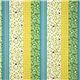 echino canvas fabric flowers dots butterfly turquoise 2