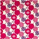 echino canvas fabric rosa berries birds dal Giappone2