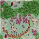 echino canvas fabric stag woodland green dal Giappone1