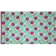 echino Canvas Stoff Blumen türkis Japan Etsuko Furuya 3