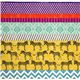echino canvas fabric yellow zebras & stripes Japan 3