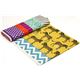 echino canvas fabric yellow zebras & stripes Japan 4