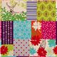 echino laminate fabric green forest stag owl 1