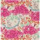 echino laminate fabric woodland stag pink from Japan 2