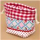 flower fabric thermo lunch bag for bento boxes 1