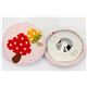 fly agaric fabric button light pink Japanese button 2