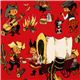 funny Michael Miller vintage fabric cowboy chuckwagon 1