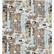funny cats fabric in the living room Robert Kaufman 2