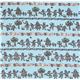 glitter Alice in Wonderland Japanese fabric Kokka 2