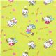 grüner Hello Kitty Stoff als Fee, Amor, Schulmädchen 1