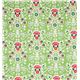 green Michael Miller Christmas fabric Joyful Damask 2